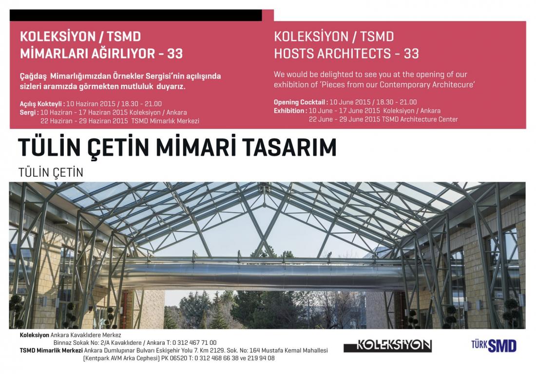 TÇMT Mimari Proje Sergisi açıldı